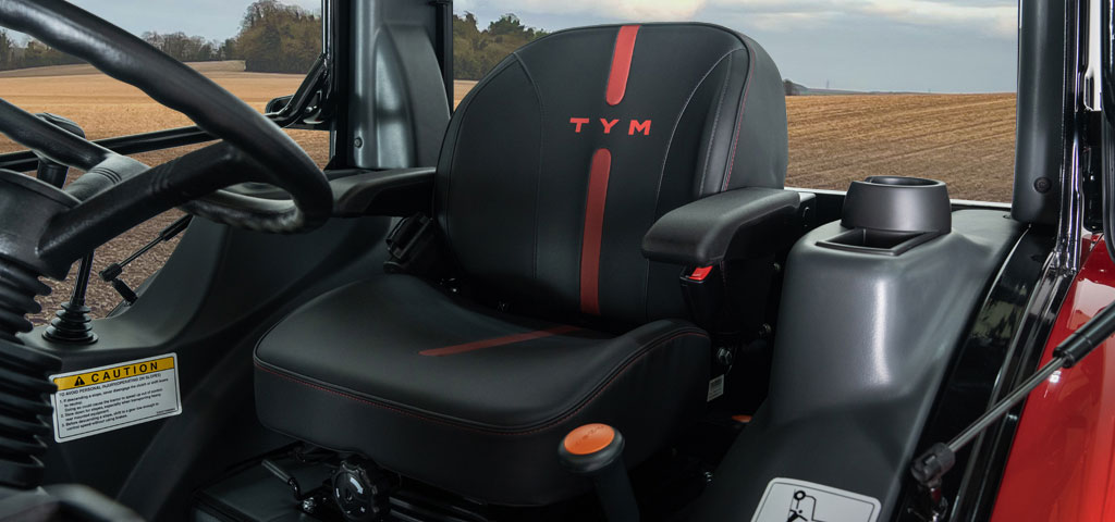 2. Comfortable suspension seat 