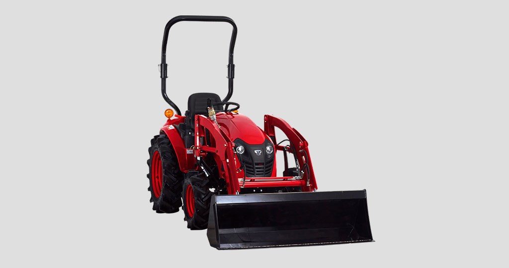 1. Optional loader with high lift capacity