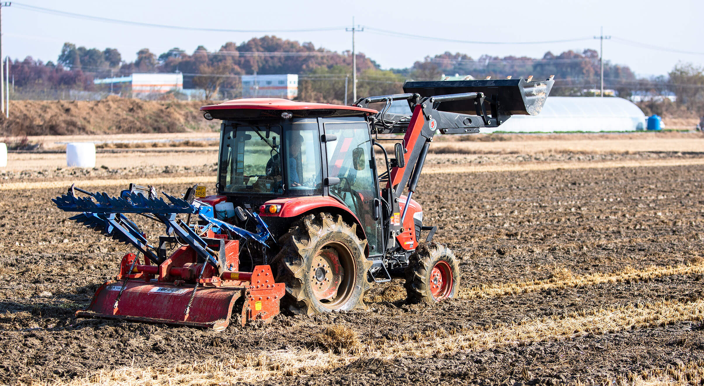 Maximize your tractor's potential with the power of rotary tillers